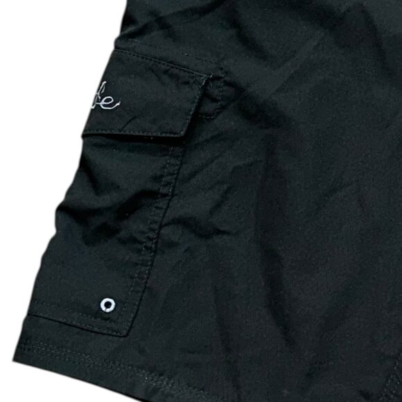 Salt Life SLX-QD‎ Vapor Stretch Black Board Shorts Swim Bathing Suit Size 30 - Picture 3 of 8